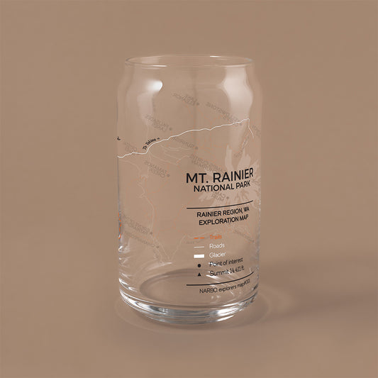 THE CAN - Mt. Rainier Explorer Map, 16oz